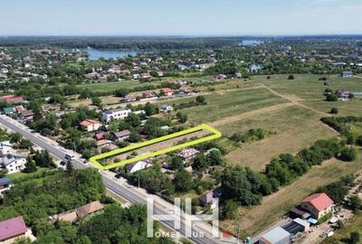 0% | Teren intravilan, 3300 mp, front 15 m | Snagov -Ghermanesti - 1