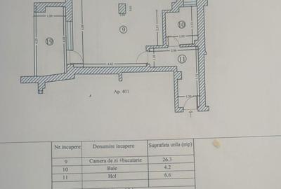 Garsonieră decomandată în Nord - 9