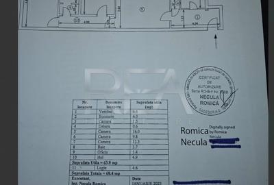 Apartament cu 3 camere semidecomandat, mobilat în Brâncoveanu - 7