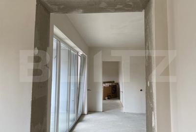 Apartament semifinisat, 3 camere, 2 bai, terasa si parcare zona Piata Abator - 2