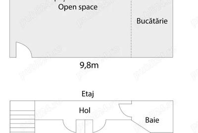 Spatiu Birou Apartament - ultracentral, str. Ion C. Bratianu
