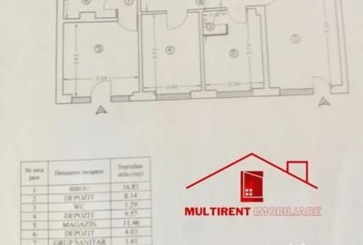 Spațiu comercial, de 83 mp, în Păcii - 2