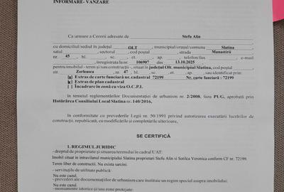 Teren de 2674 mp, în Central - 8