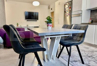 Apartament cu 3 camere semidecomandat, mobilat în Florești - 2