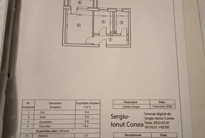 Garsonieră decomandată în Chiajna - 9