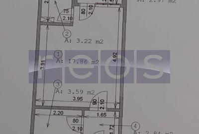 DE VANZARE GARSONIERA 31 MP DRUMUL TABEREI -SIBIU-1 MAI| METROU - 8