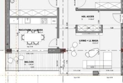 Apartament cu 3 camere în Faleza Nord - 2