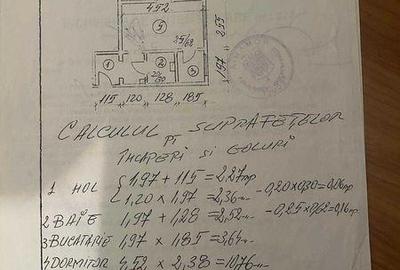 Apartament cu 2 camere semidecomandat în Central