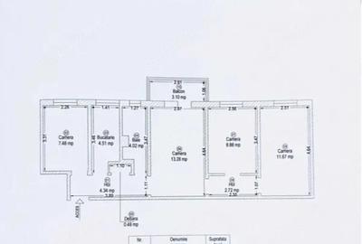 Apartament cu 4 camere decomandat în Dacia - 2