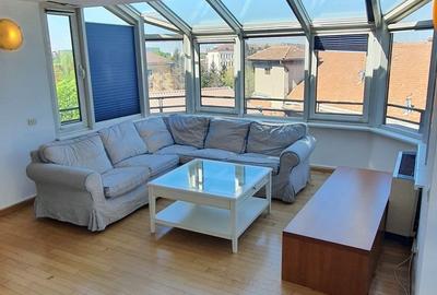 Penthouse cu 3 camere decomandat, mobilat în Domenii - 24