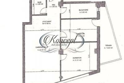 Apartament cu 3 camere semidecomandat în Semicentral - 1