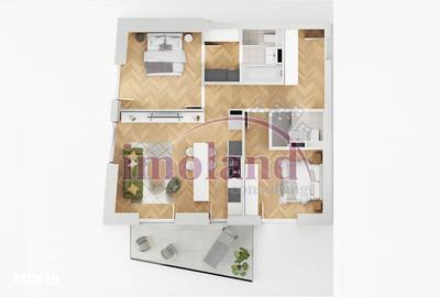 Apartament cu 3 camere în Străulești - 6