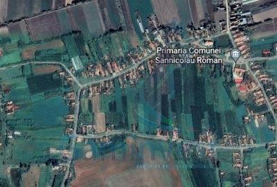 Teren agricol intravilan de 5111 mp, în Sânnicolau Român