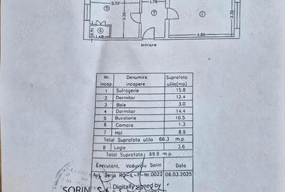 Apartament cu 3 camere decomandat în Central - 2