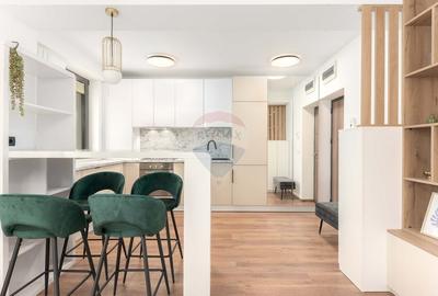 Apartament cu 2 camere semidecomandat, mobilat în Pipera - 3