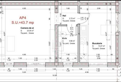 Apartament cu 2 camere decomandat în Giroc - 6