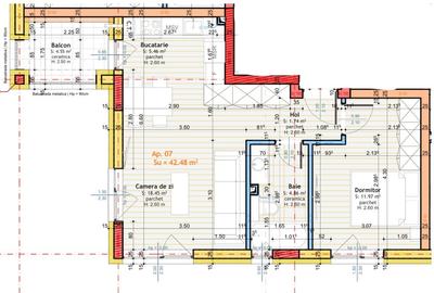 Tineretului bloc nou! Apartament cu 2 camere 42mp FINISAT - 10