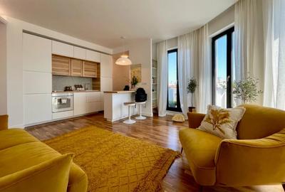 Apartament cu 2 camere decomandat, mobilat în Calea Victoriei