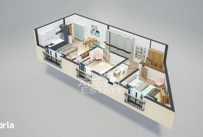 Apartament cu 3 camere în Plopi - 16