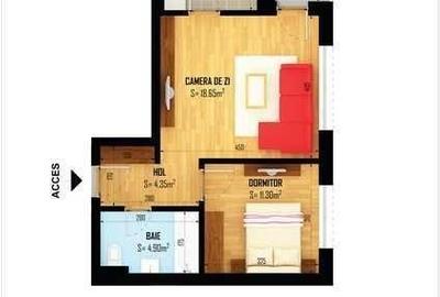 Apartament cu 2 camere decomandat în Grozăvești - 1