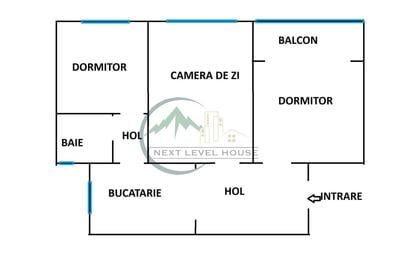 Apartament cu 3 camere circular, mobilat în Astra - 4