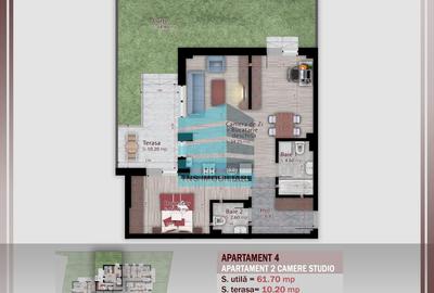 Apartament cu 2 camere în Titan - 5