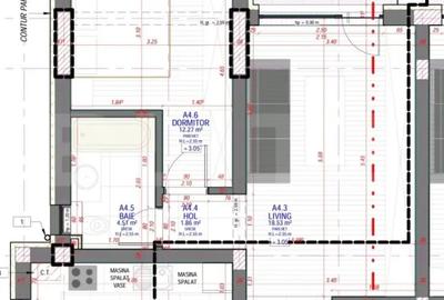 Apartament cu 2 camere decomandat în Mehala