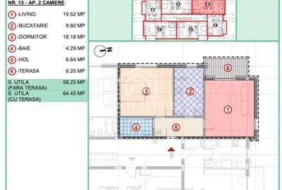 De vanzare apartament 2 camere Popesti-Leordeni - 5