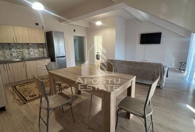 Apartament cu 3 camere semidecomandat, mobilat în Cetății
