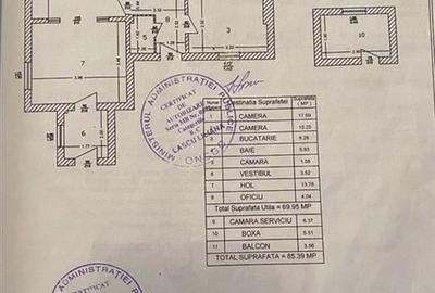 Vanzare apartament 3 camere Calea Grivitei