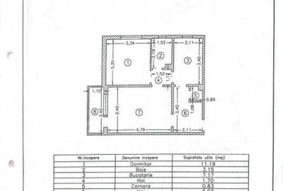 Apartament 2 camere de vanzare zona Bratianu, Constanta - 1