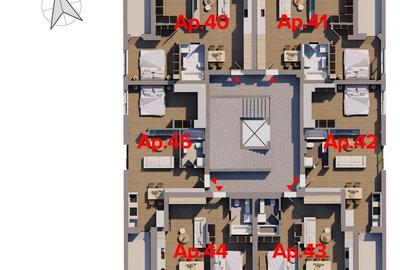 Penthouse in cartierul exclusivist ARED RED9 - 6