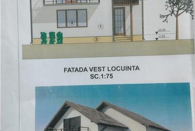 Casă individuală cu 4 camere cu Canalizare în Exterior Est - 2
