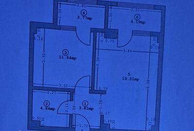 Apartament cu 2 camere în Tineretului - 3