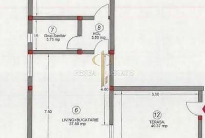 Apartament cu 2 camere semidecomandat în Moșnița Nouă - 9