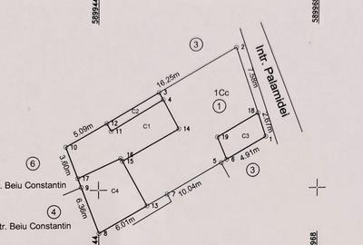 Casă individuală cu 2 camere cu Canalizare în Petricani - 1