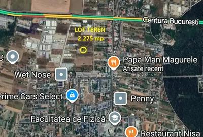 Teren Industrial 2.550 mp Acces Centura Magurele Ilfov - 2