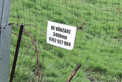 Teren de 3400 mp, în Petrăchioaia - 3