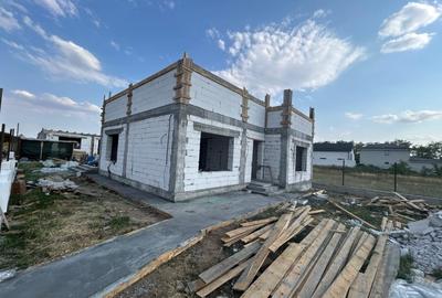 Casa plan parter, la rosu, 380 MP, 110 MP utili, Preajba - 10