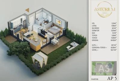 AP 2CAM.+GRADINA,PROIECT FINALIZAT ASTORIUM GARDEN. COMISION0%! - 3