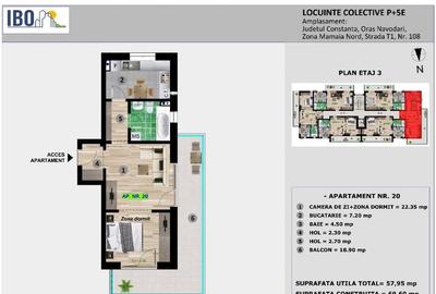 Apartamente tip studio Mamaia Nord / Sat - 2