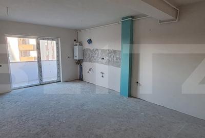 Apartament cu 2 camere, semifinisat, bloc nou, etaj 1/4, parcare, zona Porii - 1