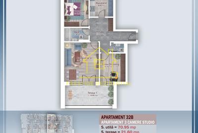 Apartament cu 3 camere în Theodor Pallady - 3