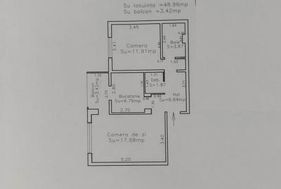 Apartament 2 camere, Buzaului, etaj 3 - 11