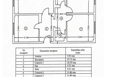 Apartament cu 3 camere decomandat în Semicentral - 5