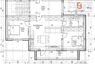 Apartament cu 3 camere în Moșnița Nouă - 15