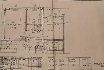 Apartament 2 camere, Tomis nord, 58mp - 1