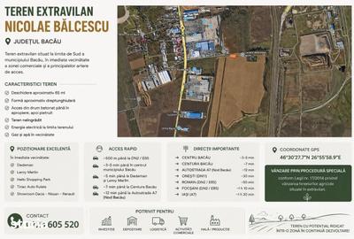 Teren de 2350 mp, în Nicolae Bălcescu - 5