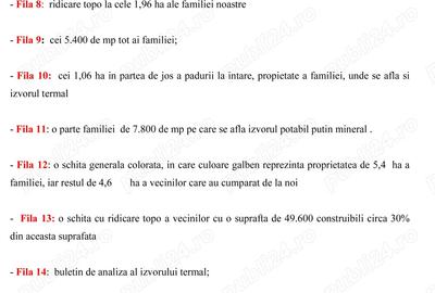 Teren pentru constructii PADURE. Vanzare Colaborare - Inchiriere - 9