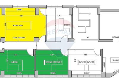Birou, de 70 mp, în Bucureștii Noi - 10